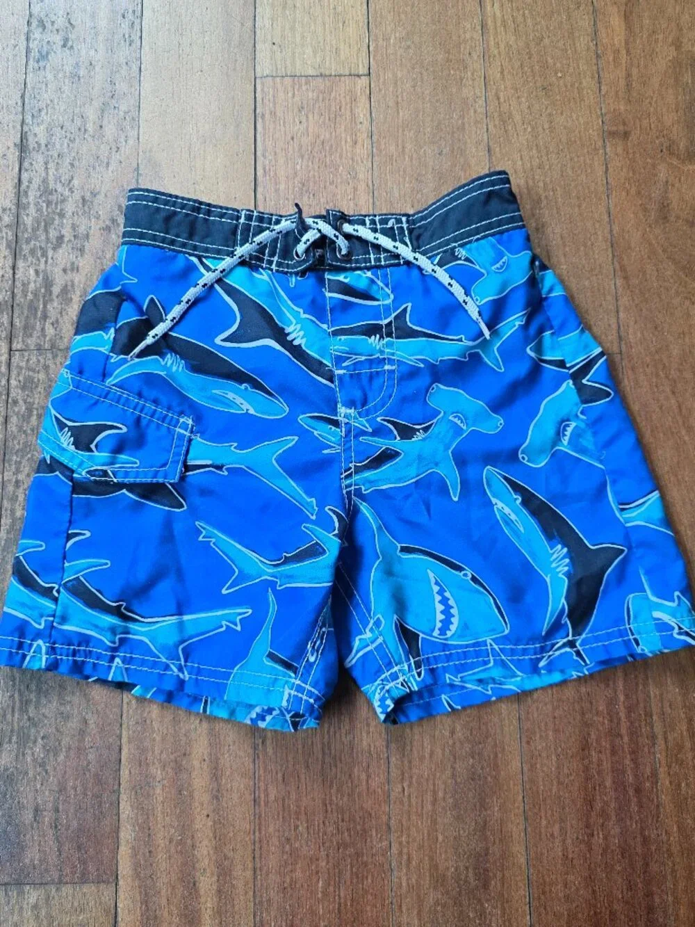 OshKosh B'gosh Toddler Shark Swim Trunks Size 4